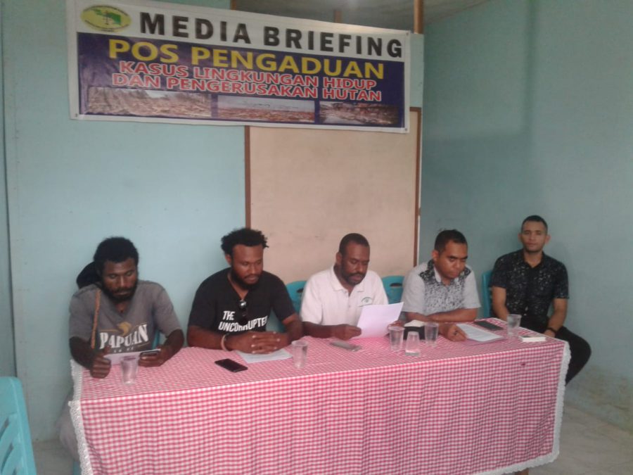 Siaran Pers  Usut Tuntas Pelaku Pembalakan Liar (illegal logging) di Papua Barat